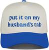 Put It On My Husband'S Tab Funny Trucker Hats Women Vintage Adjustable Baseball Cap Embroidery Fashion Trucker Hat