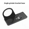 Professioneller Winkelschleifer mit fester Halterung, Stützständer, geeignet für Werkstatt und Baustelle, Verwendung zu Hause