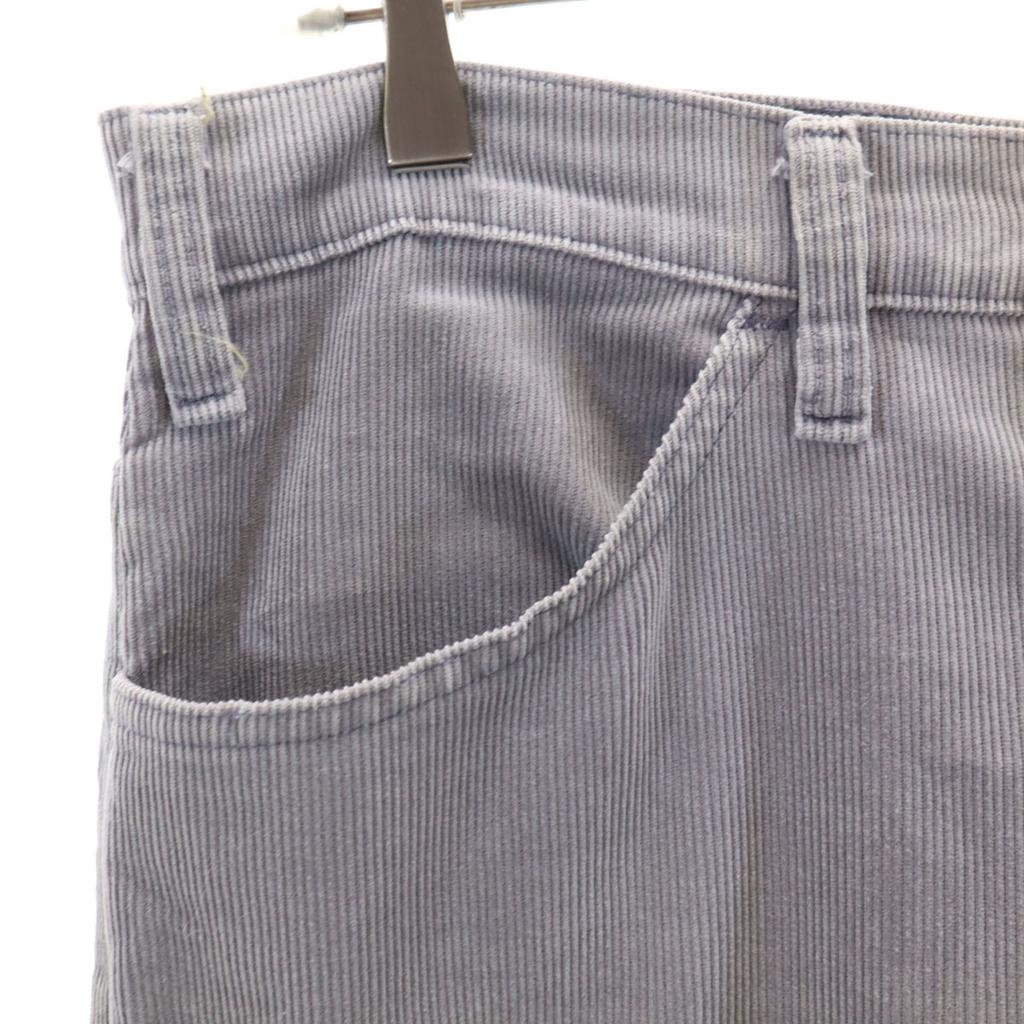 Levi's 80's 519-1556 Vintage Corduroy Pants W33 Light Gray 42TALON Men's Used