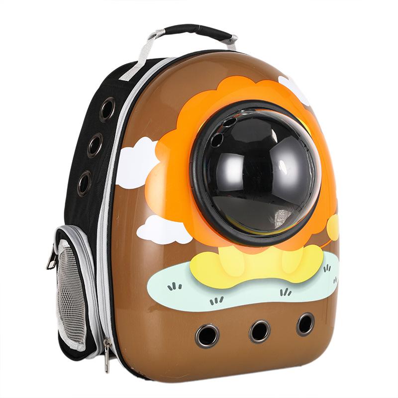 Cat Bag  Portable Space Capsule Pet Backpack  Cat Cage  Carrying Cat and Dog Box  Backpack Cat School Bag  Cat Supplies