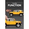 1/24 Toyota FJ Cruiser SUV Alloy Car Model Diecasts Metal Off-road Vehicles Car Model Simulation Sound Light Childrens Toys Gift
