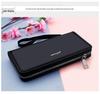Men's Large Capacity Long Zipper Wallet Wristlet Clutch and Phone Bag