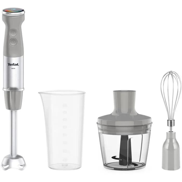 Tefal hb673b hand blender 1000 watt Silver/Gray