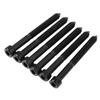 6Pcs Electric Guitar Neck Guard Hex Screw Corrosion Resistance Neck Plate Mounting Screw for Bridge Plate