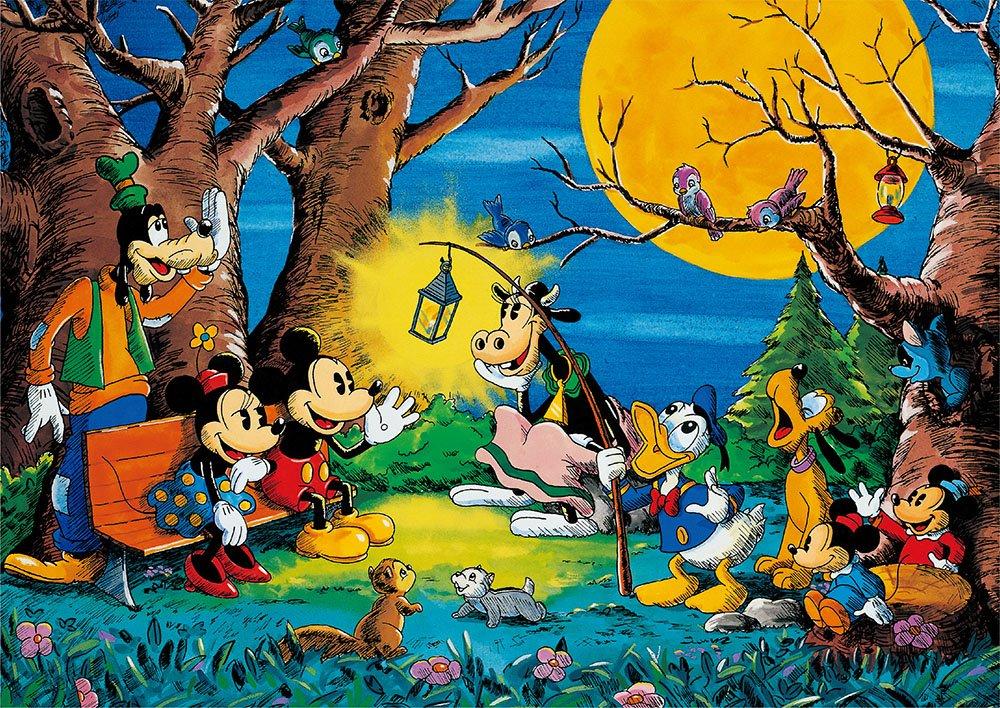 jigsaw puzzle Disney Saturday Night x 108-piece Mickey's (18.2 25.7 cm)