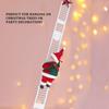 Animierter Kletternder Weihnachts Mann auf Leiter Elektrischer Weihnachts Mann Spielzeug Weihnachts Baum Wand Ornamente Dekoration Indoor AußEn