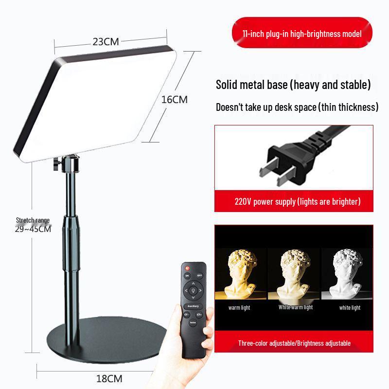 LED Desktop Fill Light for Photography & Video