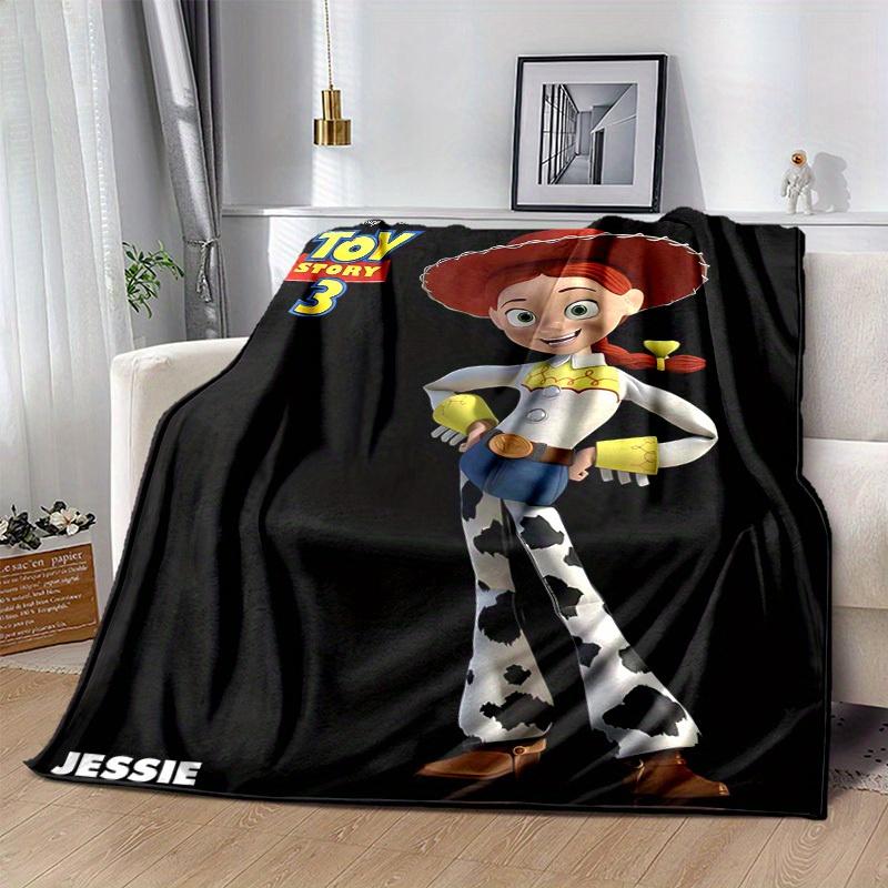 1pc, Toy Story Jessie Cowgirl Blanket Soft & Cozy Throw for Home Decor, Couch Cover, Outdoor Use, Travel