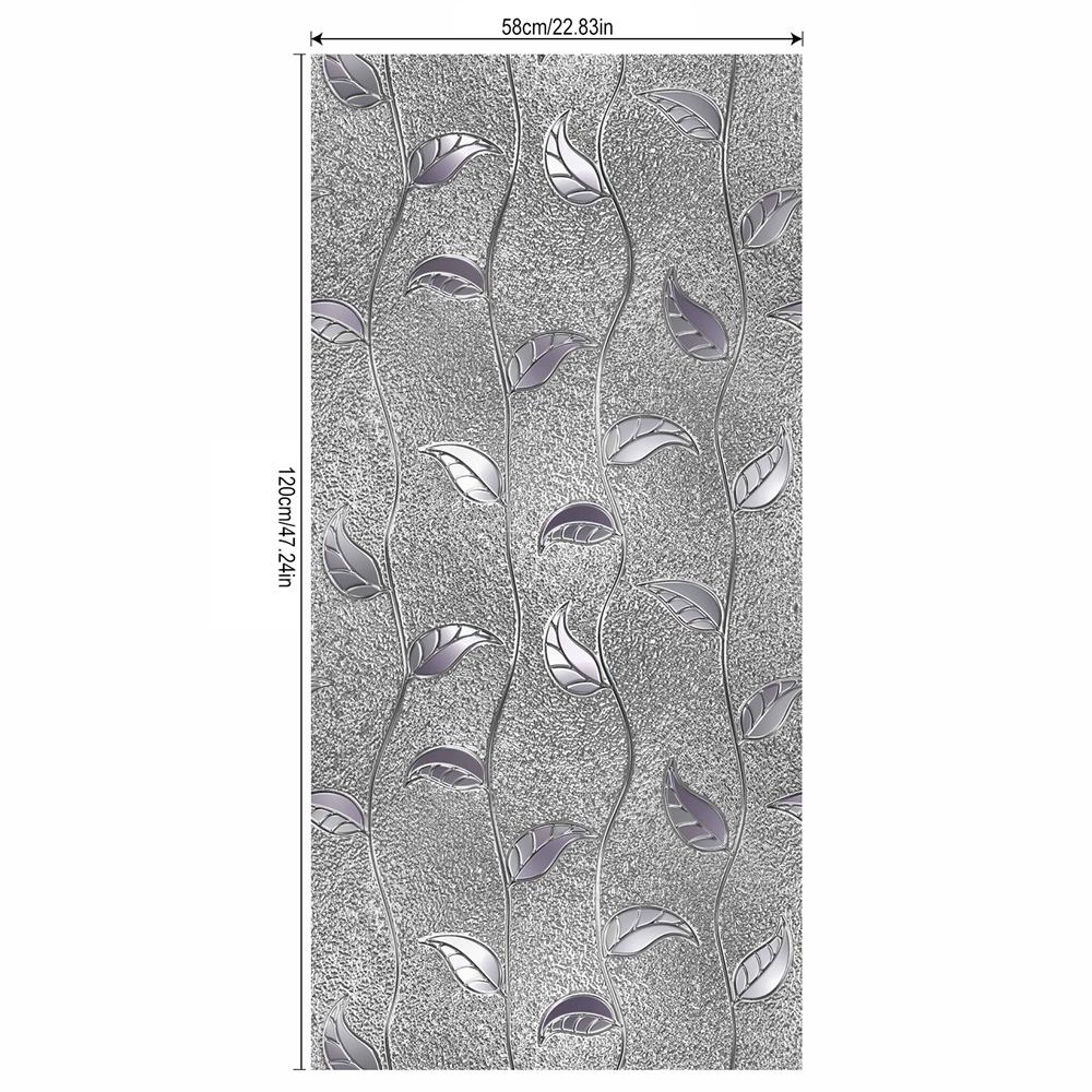 Static Matte Window Stickers Waterproof Stickers Anti-light Opaque Glass Film Anti-peeping Shade Bathroom Paper Glass Stickers