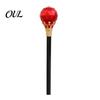 Gold Cane for Role Play Scepter Wand, Royal King/Queen Costume Accessory, Medieval King Crown Staff Princess Cosplay Wands Play, Dress Up Easy
