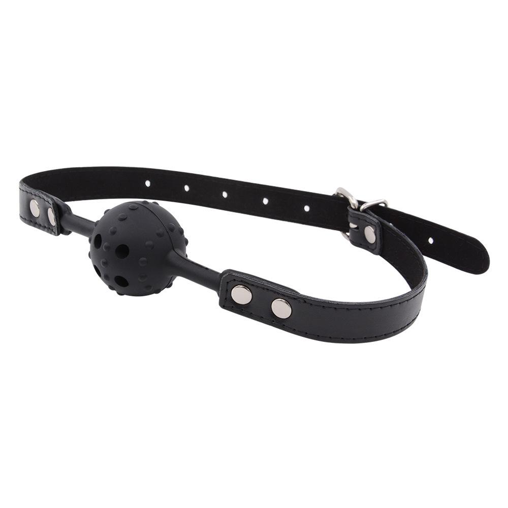 SM Silicone Mouth Plug Ball Female Slave Bondage and Discipline Training an Engine of Torture Couple Sex Toys for Men and Women Sex Toys