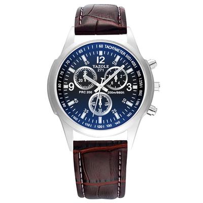 ZooooM Herrenuhr ZM-AOCLO-BR Braun