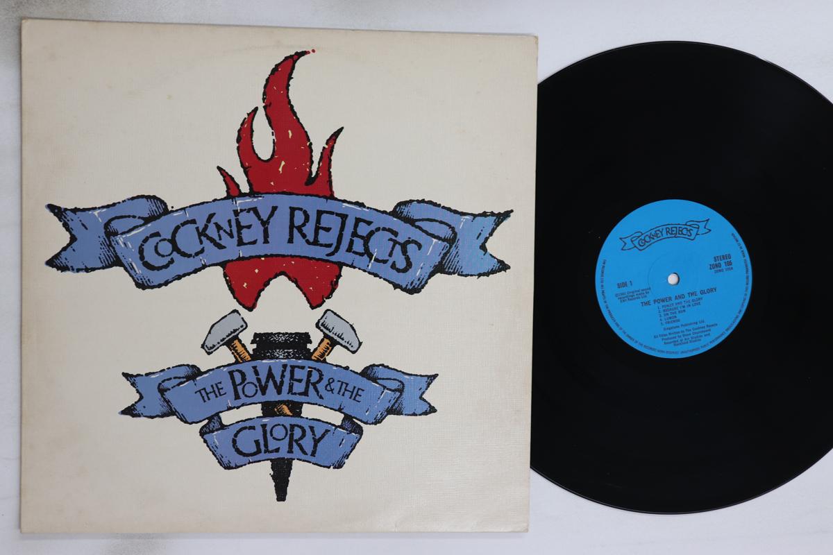 

LP Record COCKNEY REJECTS - Power & The Glory ZONO105 EMI 1981 UK Rock Used