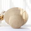 2026 Raffia Straw Hat for Female Summer Fashion Version of the Sunscreen Big Hat Eaves Beach Seaside Vacation Sun Hat Foldable