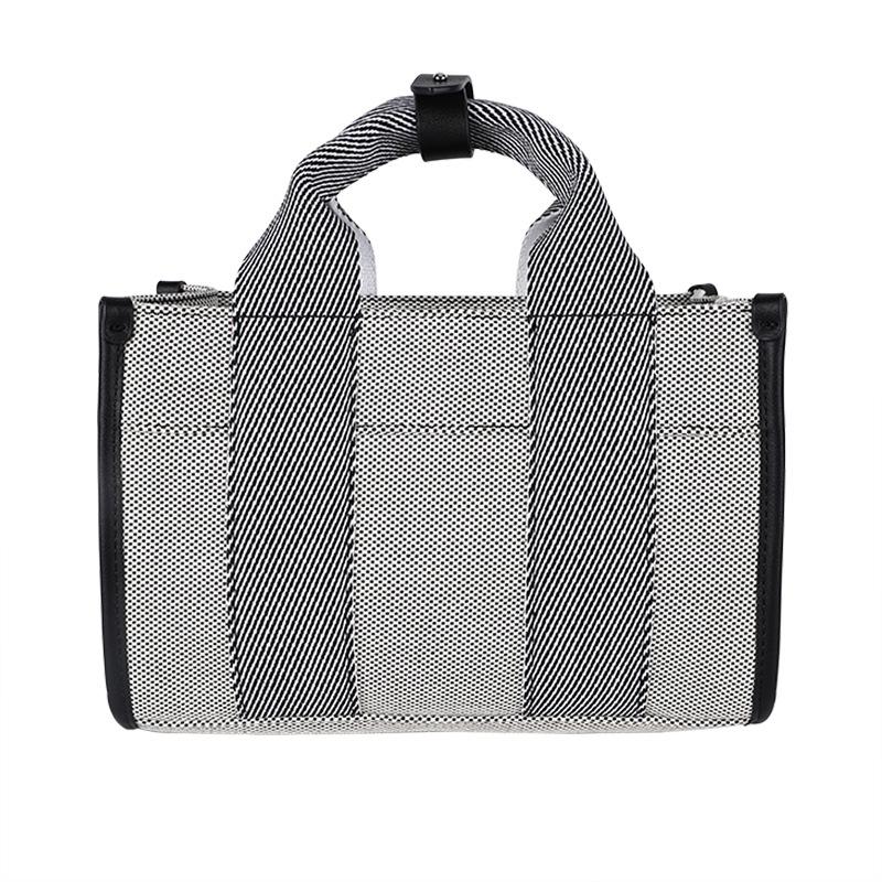 Bag Female Fashion Korean Female Bag Square Retro Canvas Bag Large Capacity Handbag