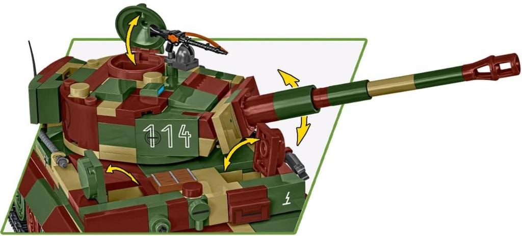 COBI-3124 Tiger Ausf. E Pz.Kpfw. VI