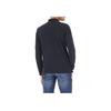 Emporio Armani Solid Color Casual Long Sleeve Polo Shirt Men tops Dark-Blue 8N1F13-1J0SZ-0939