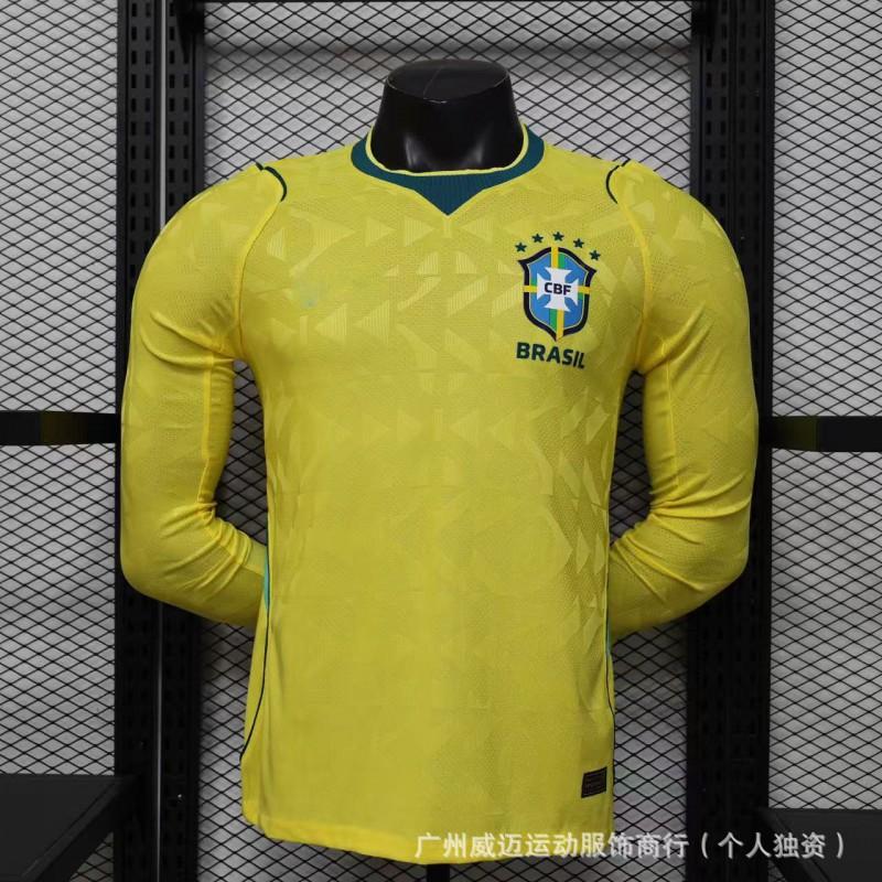 2025-2026 Player Version Long Sleeve Soccer Jersey Mexico Chelsea Portugal England Germany Inter Milan Barcelona