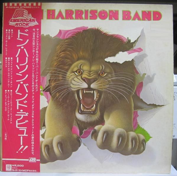 

LP Record DON HARRISON BAND - Don Harrison Band P10181A ATLANTIC 1976 Japan Rock Used