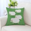 Cute Cartoon Alpaca Pillowcase Car Ornaments Office Living Room Sofa Home Pillowcase