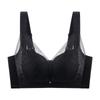 Adjustable female display large comfortable upper support anti-sagging skin-friendly breast non-marking lace bra