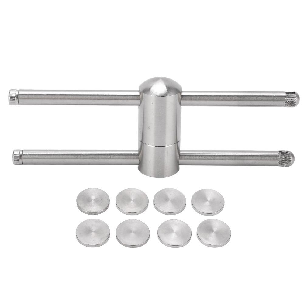 

Знімний формувач наконечника кия Нержавіюча сталь Інструмент для наконечника снукерного кия Інструмент для пресування наконечника Формування наконечника