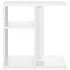 Side Table White 50 x 30 x 50 cm Engineered Wood