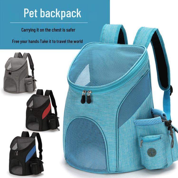 Multifunctional Foldable Pet Backpack for Cats and Dogs - Convenient for Travel