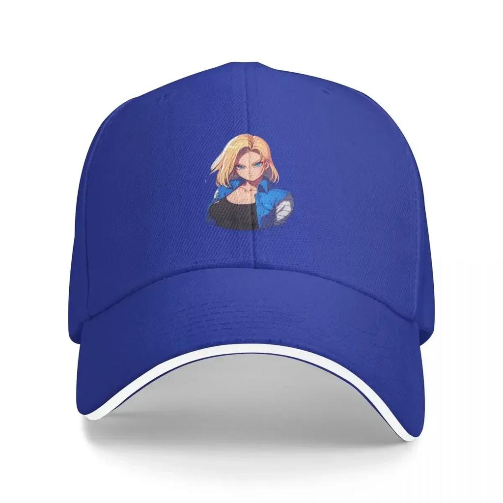 Android C18 Baseball Cap Cosplay hiking hat beach hat Designer Unisex WoUnisexs