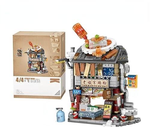 LOZ 1290 1291 1292 1293 mini Blocks Teens Building Toys Girls Gift Food Street DIY Bricks Puzzle Home Decor Presents