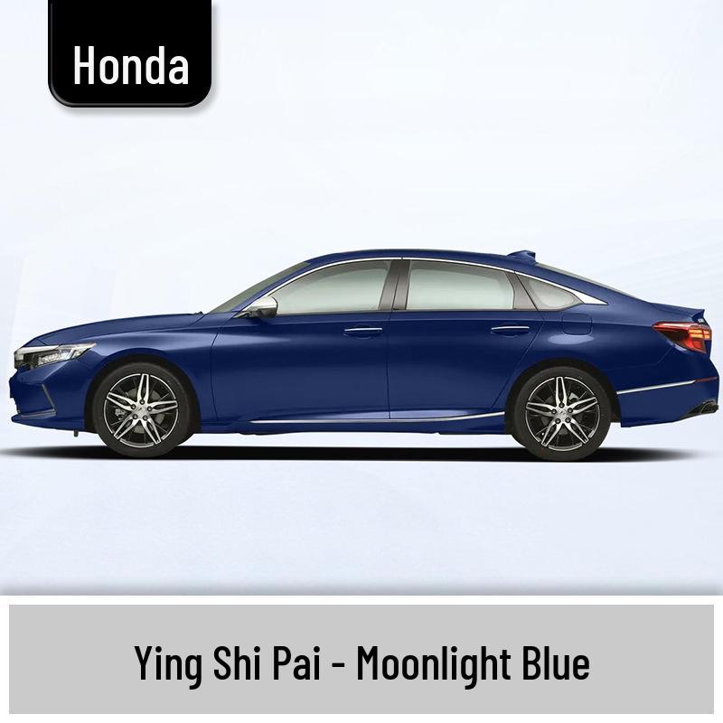 Honda Inspire Touch-Up Paint Pen - Original Scratch Repair, Moonlight Blue Pearl, White Crystal.