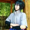 Anime Uchiha Sasuke Cosplay Kostým top kalhoty pásek Cos Konvent dárek pro dospělé Unisex verze
