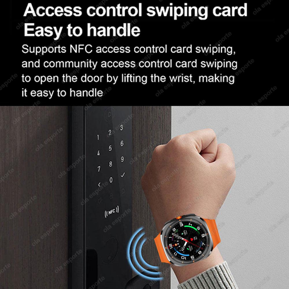 U8 Ultra IOS Android 9.0 Smart Watch Men 4G 5G SIM Card WiFi NFC GPS Compass 32GB Smartwatch Rotating Camera Sport Watch 7 Ultra