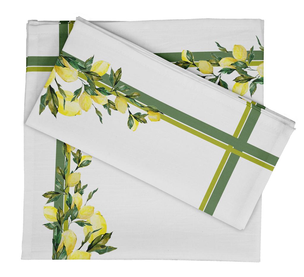 Vargottam Luxury Collection Dinner Table Linen Decor Cotton Napkin Printed Fabric Reusable Napkins Set Of 12, 20   X 20   - Watercolor