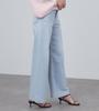 Lee STANDARD WARDROBE denim pants wide spring/summer ladies light blue