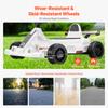 SucceBuy 6V 4.5Ah Electric Pedal Go Kart Portable Outdoor Racing Toys 20000RPM Motor with Headlight & Horn for Kids Boy Gifts