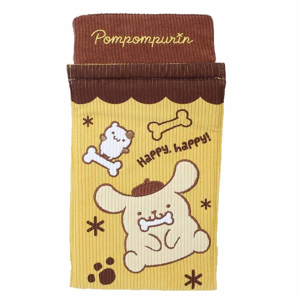 

Держатель для туалетной бумаги Marushin Sanrio с чехлом для смартфонов и мелких предметов 3785001300, Помпомпурин, Боковины, Предметы,