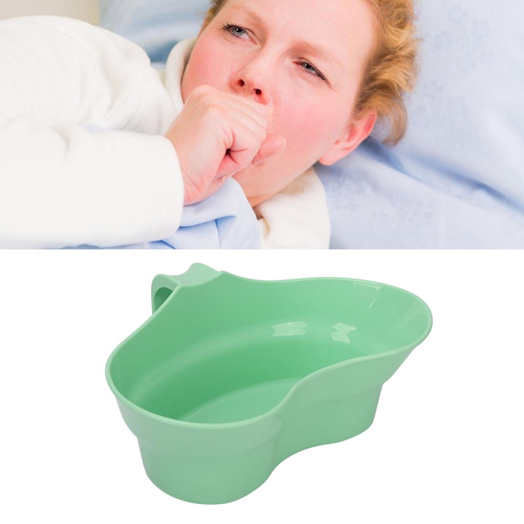 880ml Oral Care Basin Cup Inward Curved Vomit Bowl Tooth Brushing Tray for Elderly Bedridden