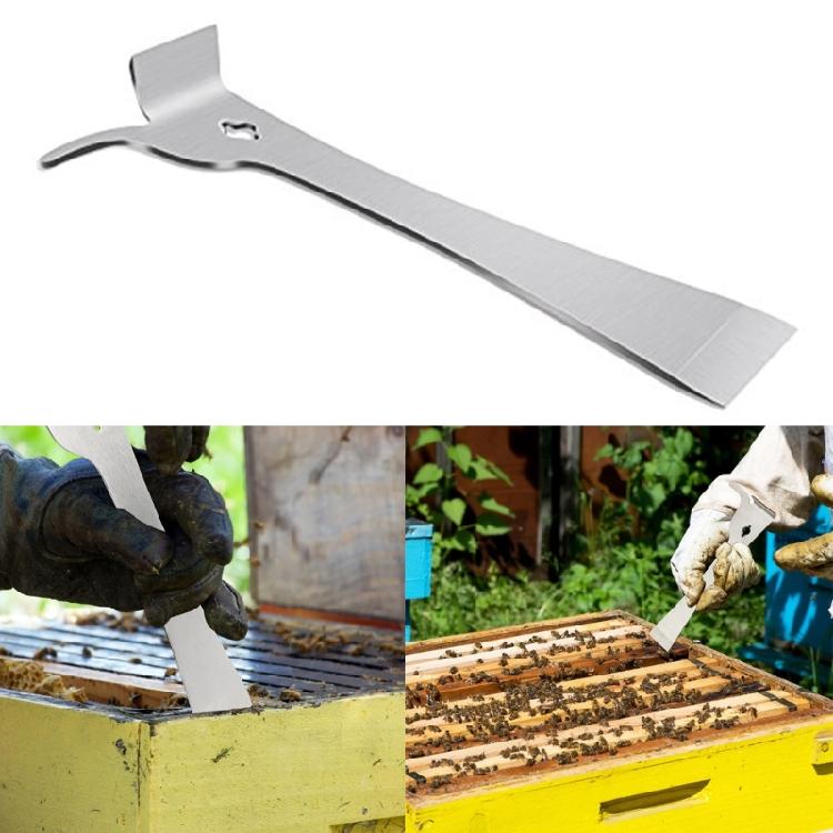 Comfortable Hives Scraper for Honeys Harvesting Stainless Steel Beekeeping Tool for Beekeepers and Agricultural Workers