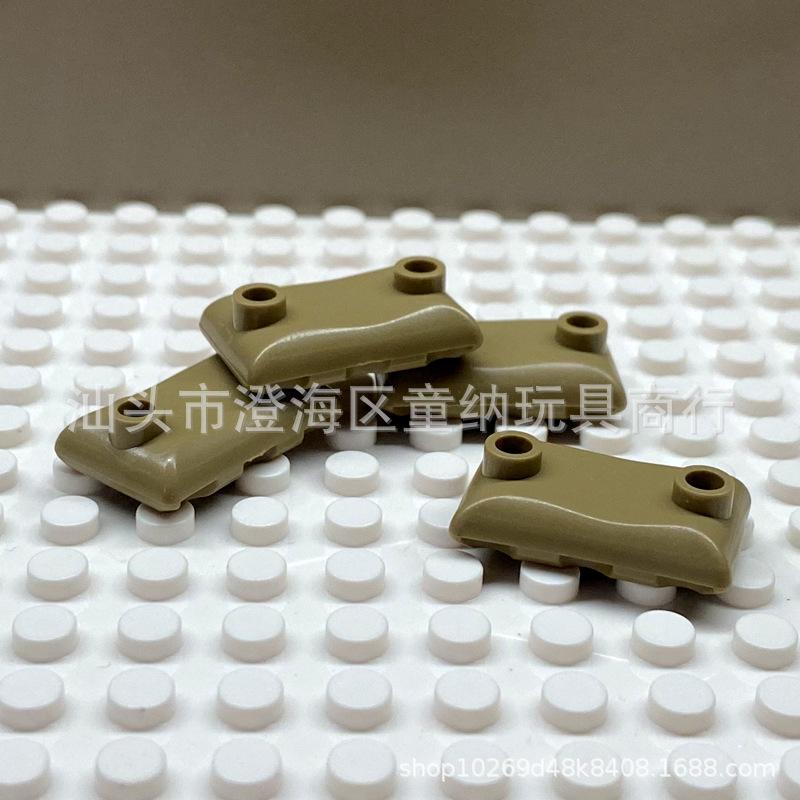 Small Particle Assembly Building Block Accessories, Military Miniature Scene Construction Cover 2X3 Sandbag Sandbag