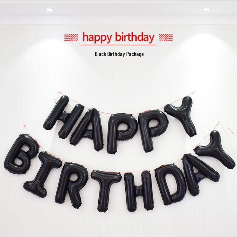 

Набор 16-дюймовых фольгированных шаров «С Днем рождения» - Украшение для вечеринки