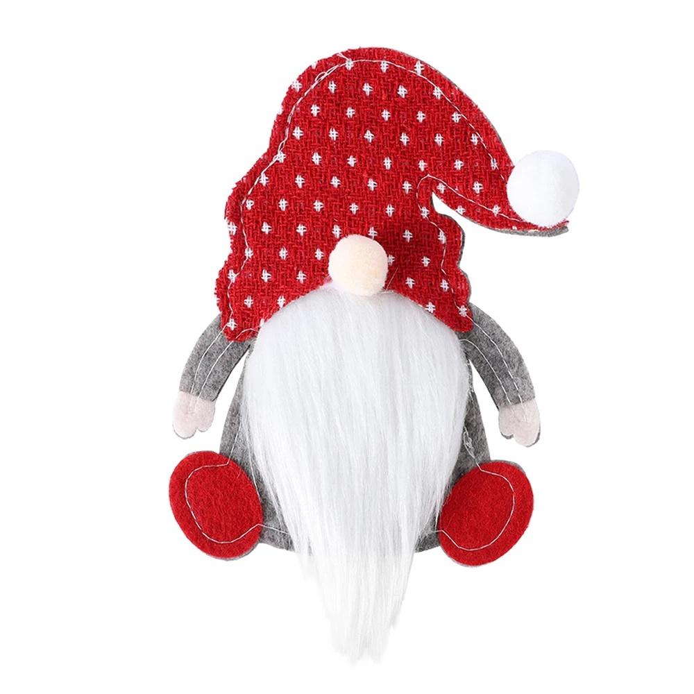 1-8PC Christmas Cutlery Holders Santa Claus Shaped Fork Knife Holder Bag New Year Xmas Party Tableware Cover Home Table Decor