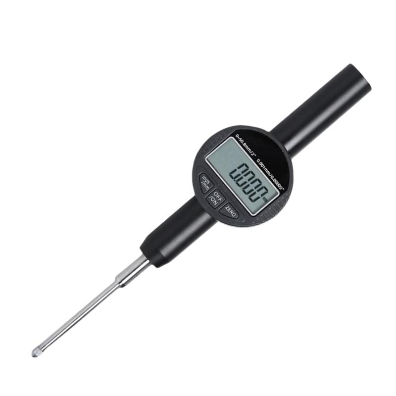 Electronic Digital Dial Indicator Gauge Inch/Metric Conversion 0-1Inch/25.4mm Digital Probe Indicator Dial Tester