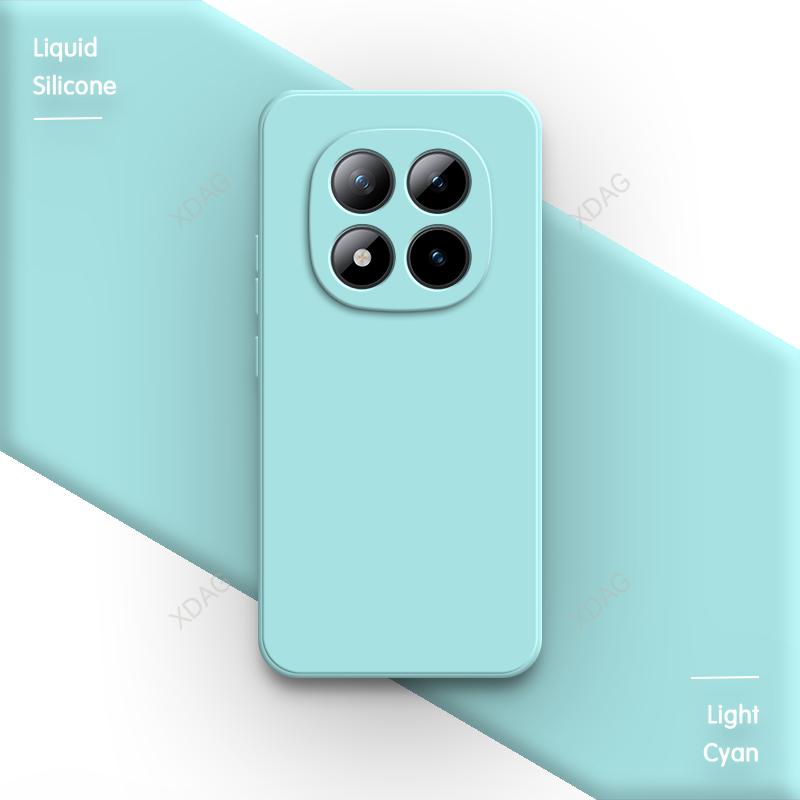 Funda Original para Teléfono para Xiaomi Redmi Note 15 Pro Plus Pro+ Note15 15Pro 5G Silicona Líquida Suave Simple Cubierta Trasera Funda Carcasas