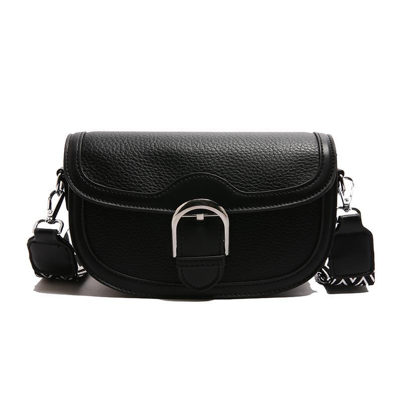 This year, it is popular, versatile, retro, high-end, saddle bags, fashionable and casual temperament, simple commuting style, messenger bags, women.