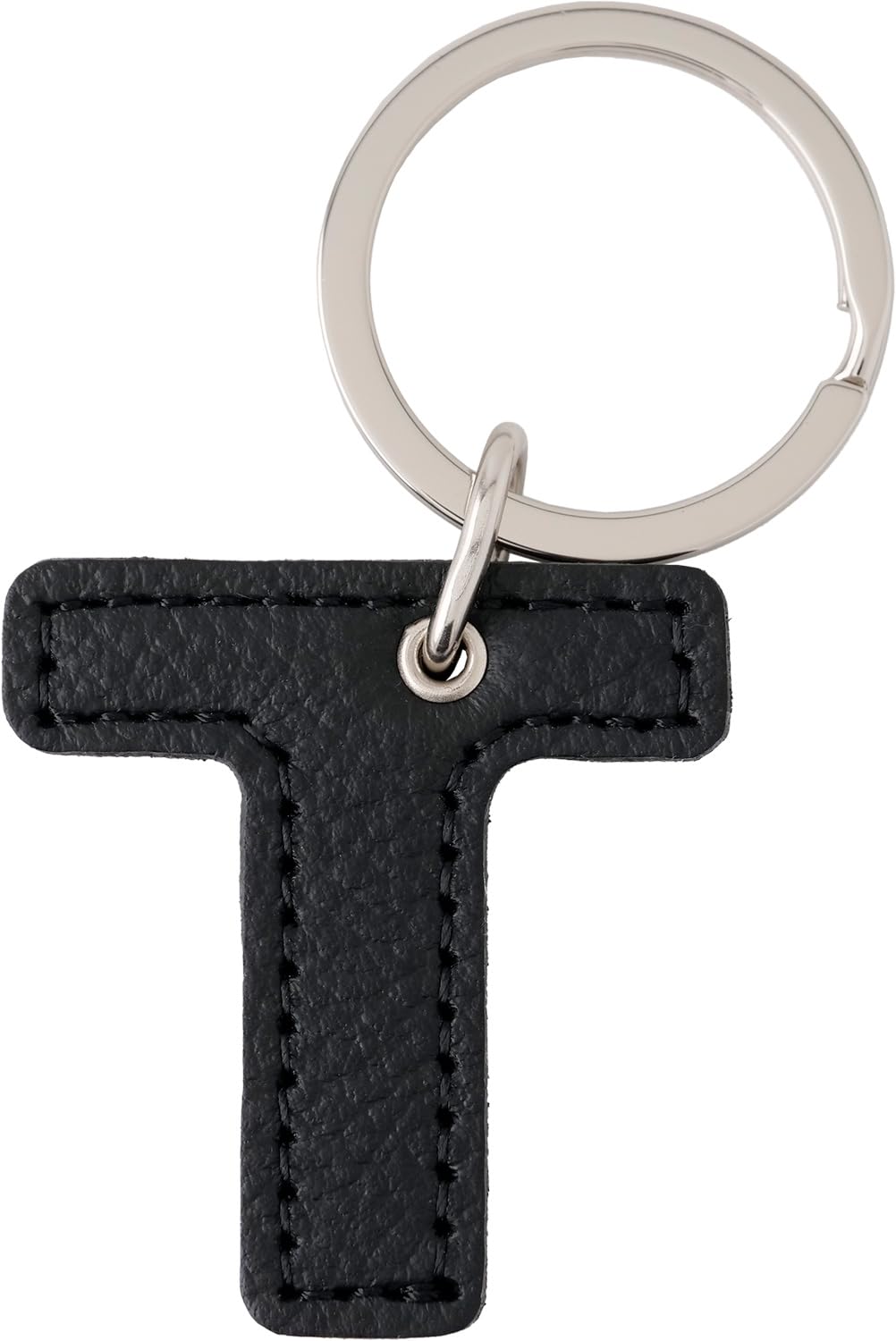 

Alphabet Keychain T Black Made in Japan Monotone Gift Slip-On JAK-1401