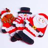 Santa Decorations Christmas Cutlery Sets Party Table Tops Products Decorative
