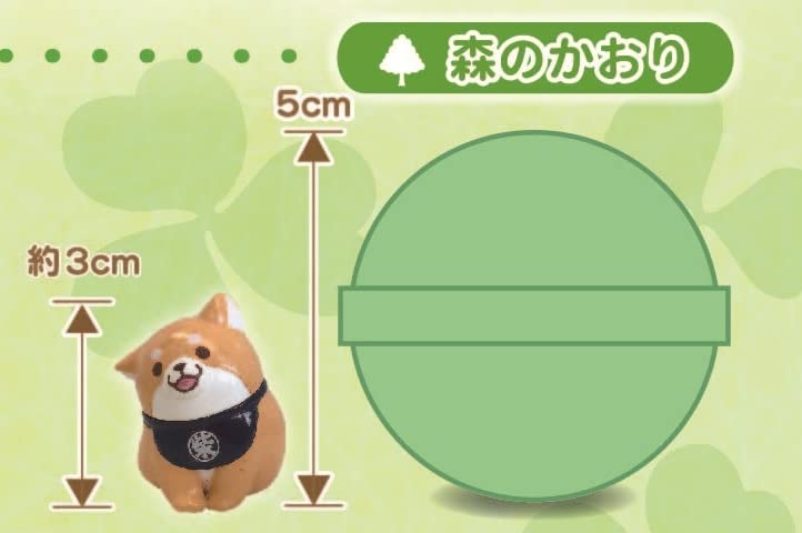 Chuken Mochishiba Bath Ball 4 Bath Salts with Pop-Up Mascots [Set of 3]