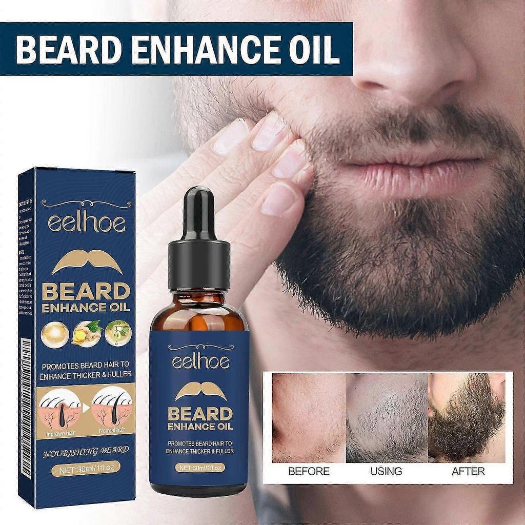 2025 Latest Model  Facial Hair Care Oil Strengthens Root And Moisturizes And