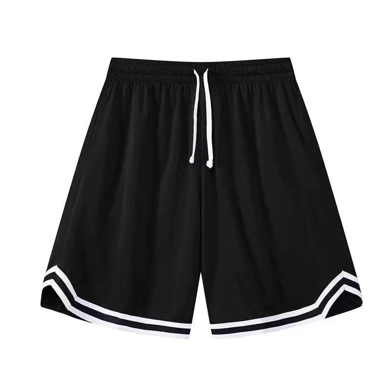 Løse hurtigtørkende basketballshorts i mesh for menn - Unisex sommer is-silke strand treningsklær